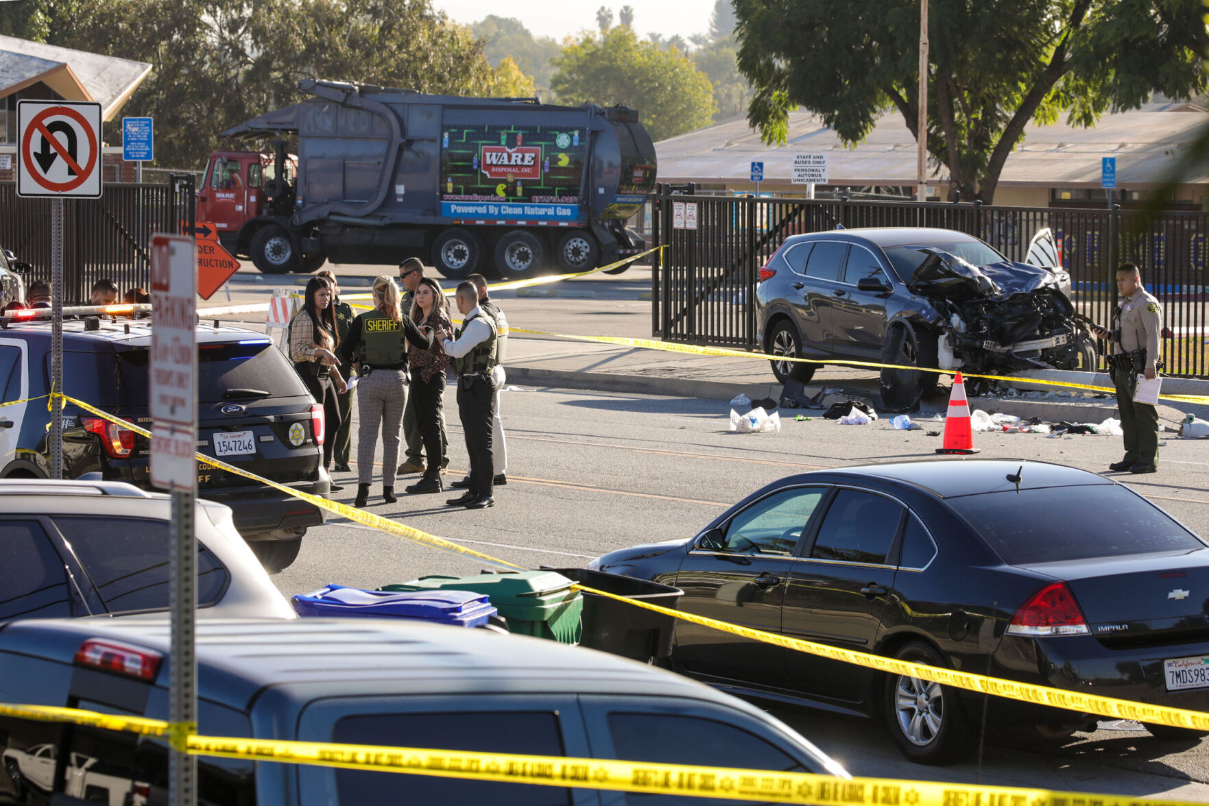Driver suspected of injuring Los Angeles area police recruits released from jail as sheriff says investigators believe he acted intentionally